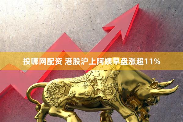 投哪网配资 港股沪上阿姨早盘涨超11%